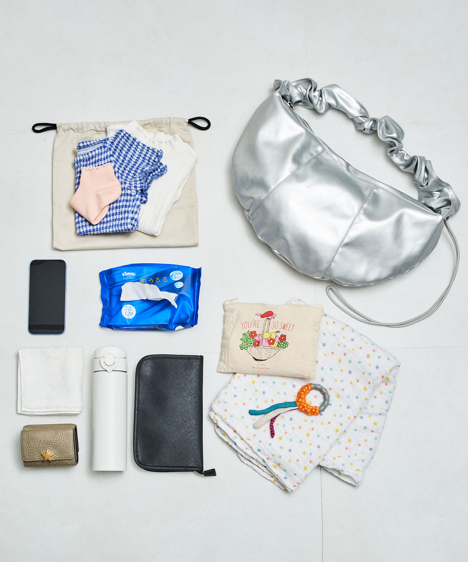 ORiental TRaffic「【BAG】ギャザーショルダーボディバッグ/BA-234 トレンド 人気 売れてる」|ショルダー・メッセンジャー|