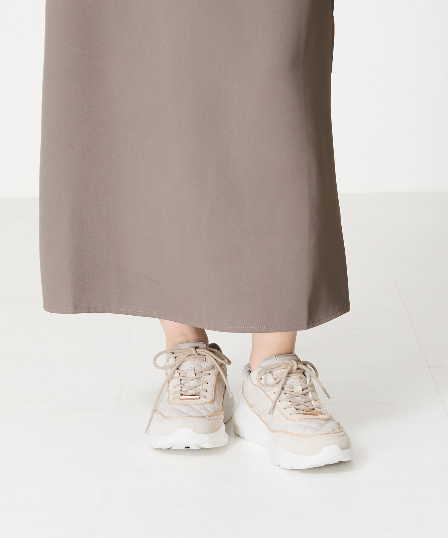 ORiental TRaffic「【トレンド】キルティングデザインスニーカー/OT3743」|スニーカー|