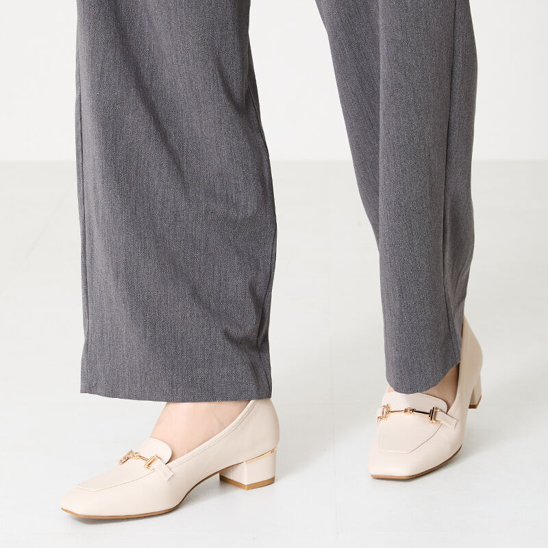 WA Oriental TRaffic「メタリックラインビットヒールローファー/42301」|パンプス|