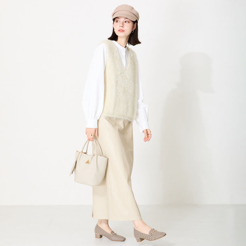 WA Oriental TRaffic「メタリックラインビットヒールローファー/42301」|パンプス|