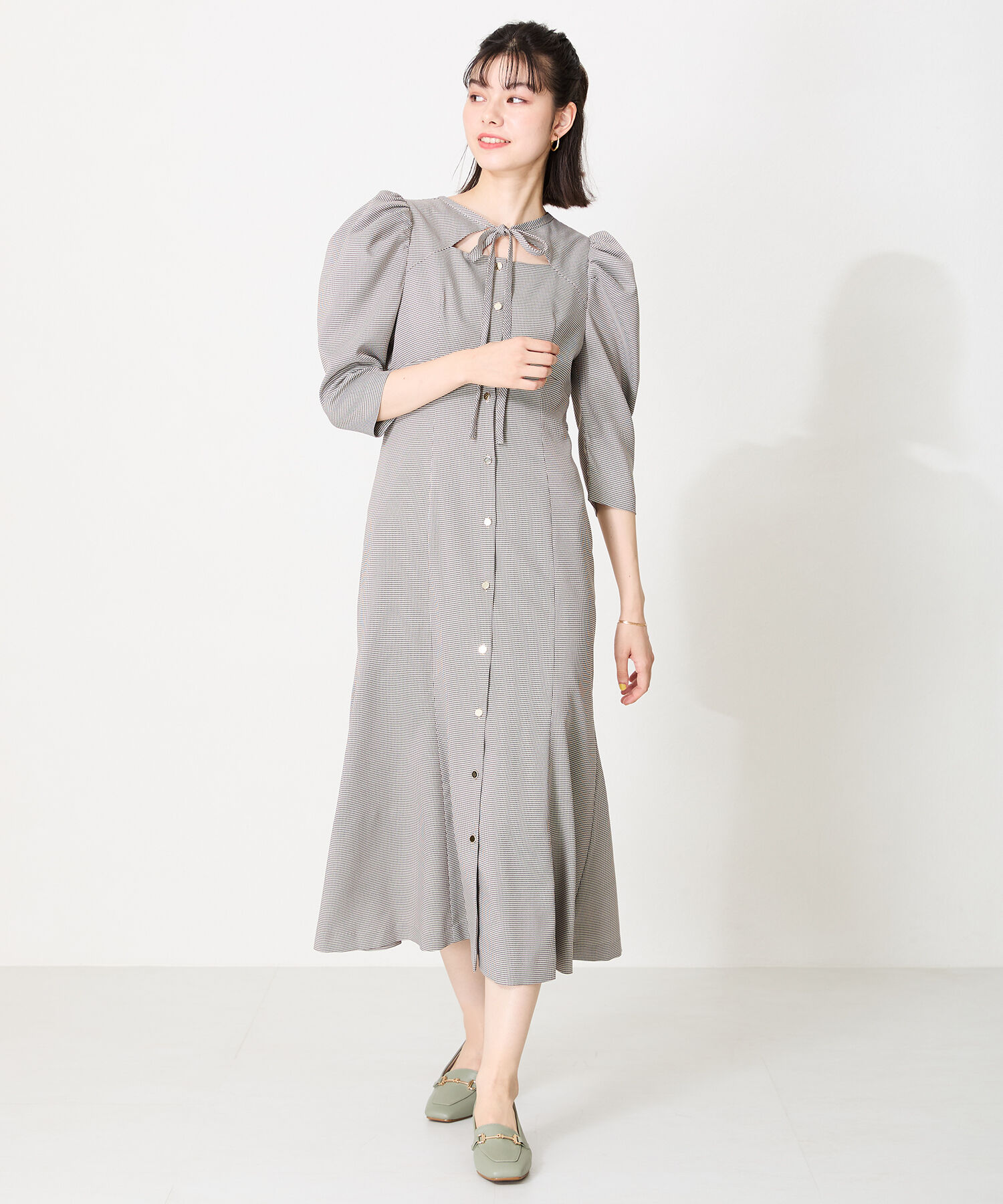 WA Oriental TRaffic「メタリックラインビットヒールローファー/42301」|パンプス|