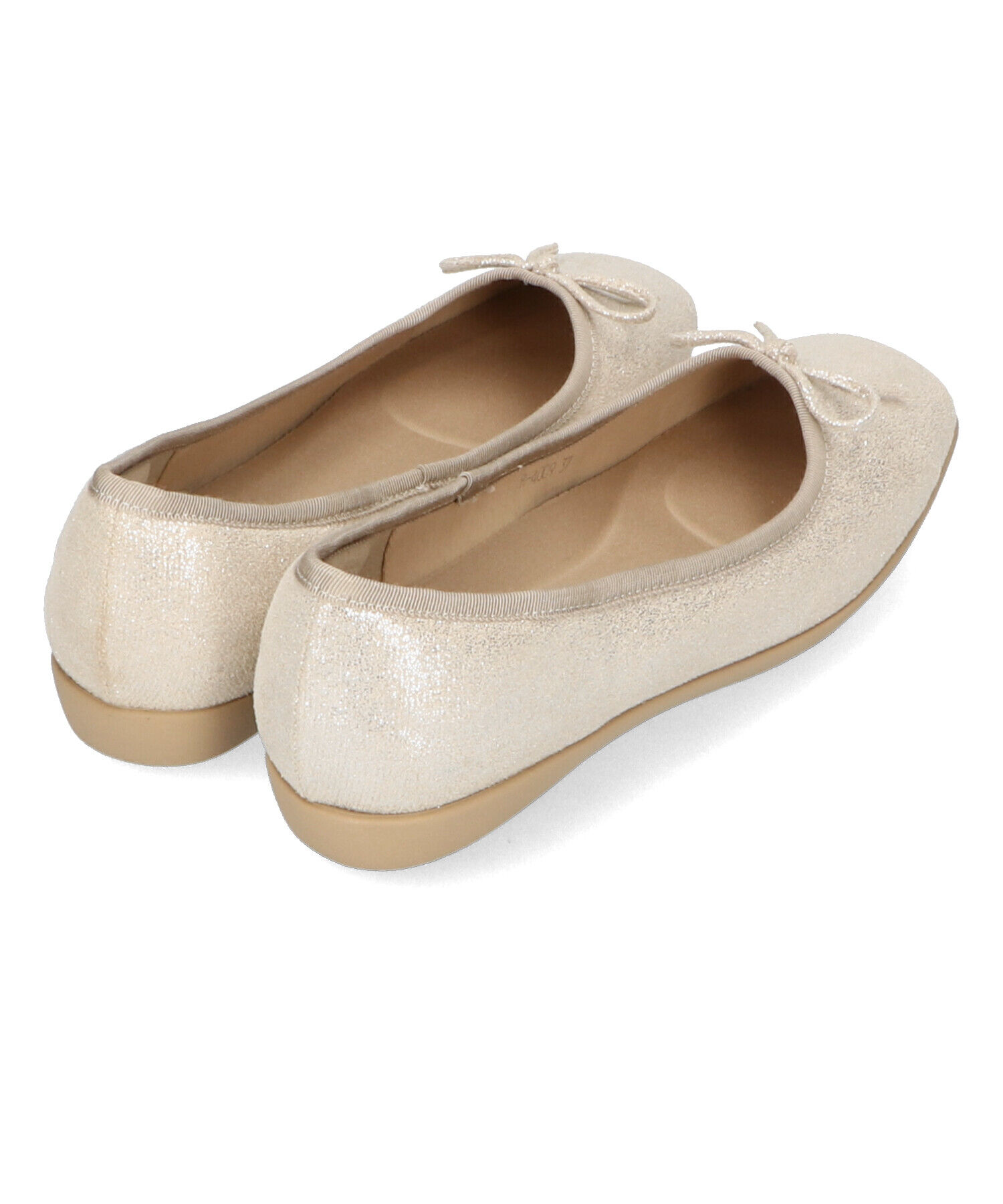 ORiental TRaffic「【WEB限定】 スクエアトゥ バレエシューズ /R-4009 フラット 軽い  厚手クッション」|パンプス|