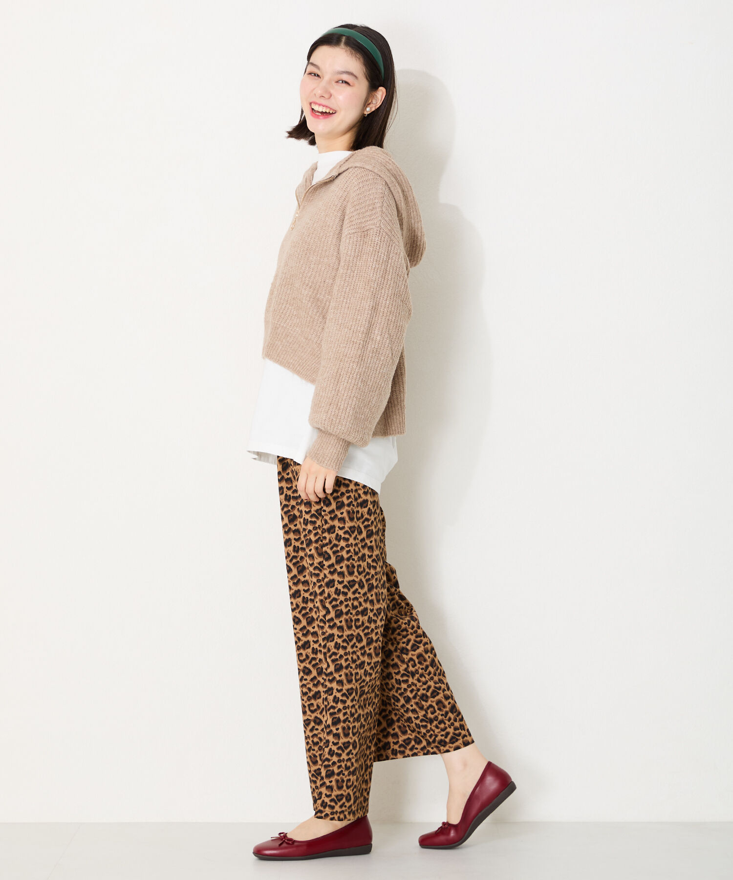 ORiental TRaffic「【WEB限定】 スクエアトゥ バレエシューズ /R-4009 フラット 軽い  厚手クッション」|パンプス|