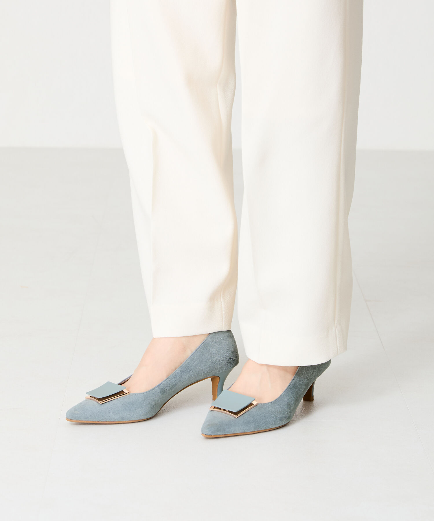 WA Oriental TRaffic「2wayスクエアモチーフヒールパンプス/42305」|パンプス|