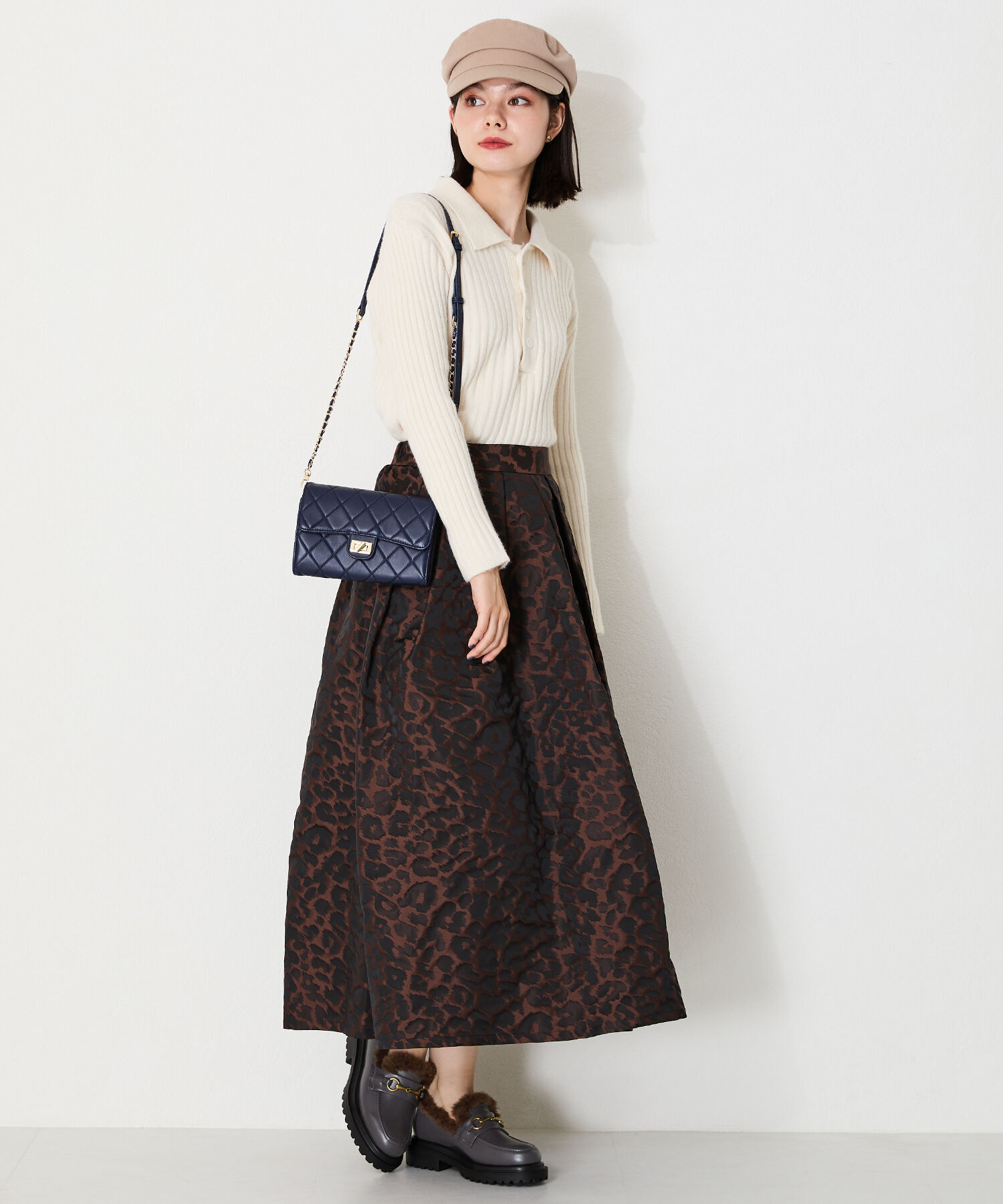 ORiental TRaffic「ビット モチーフ ファー ローファー /41313」|ローファー|