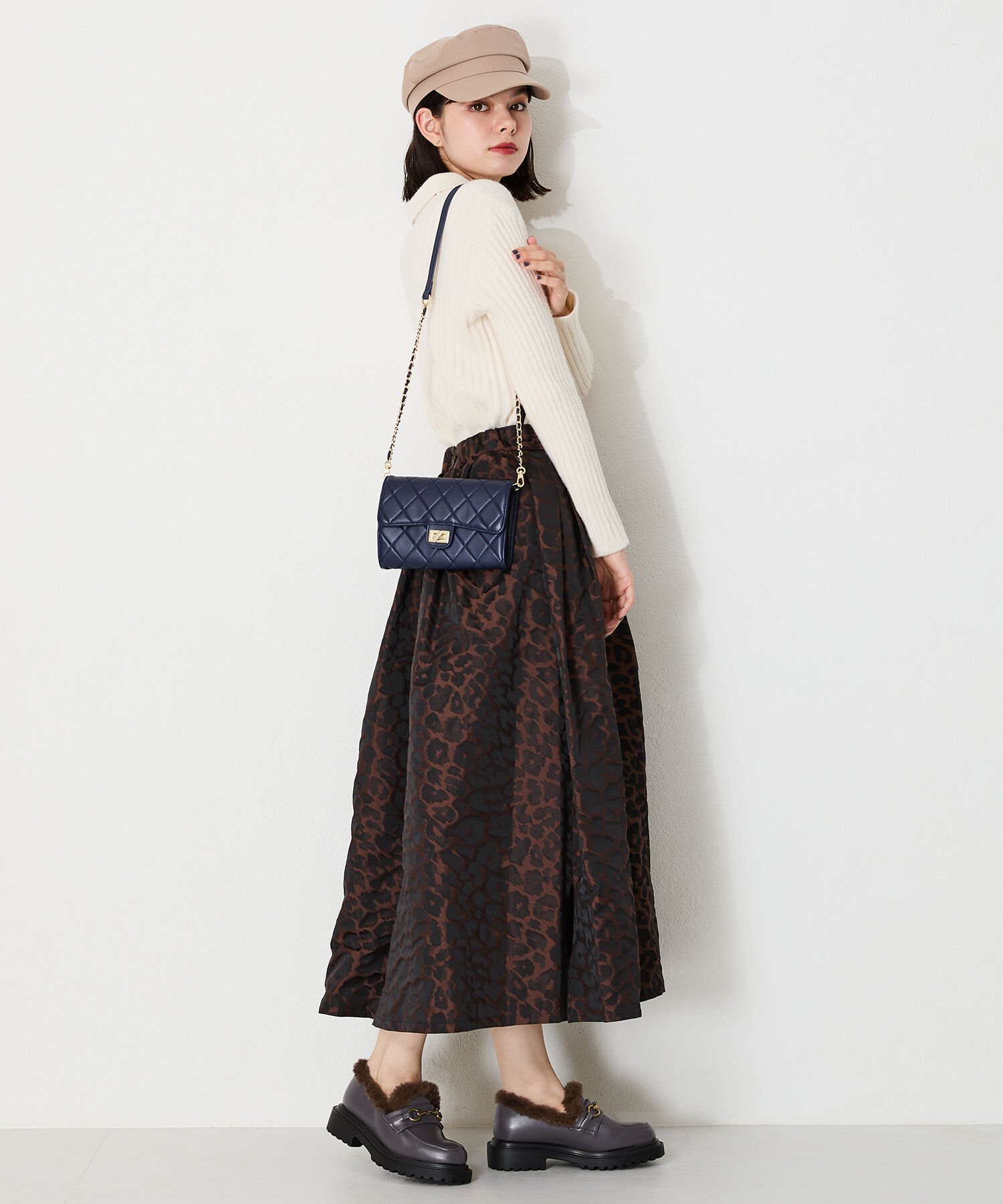 ORiental TRaffic「ビット モチーフ ファー ローファー /41313」|ローファー|