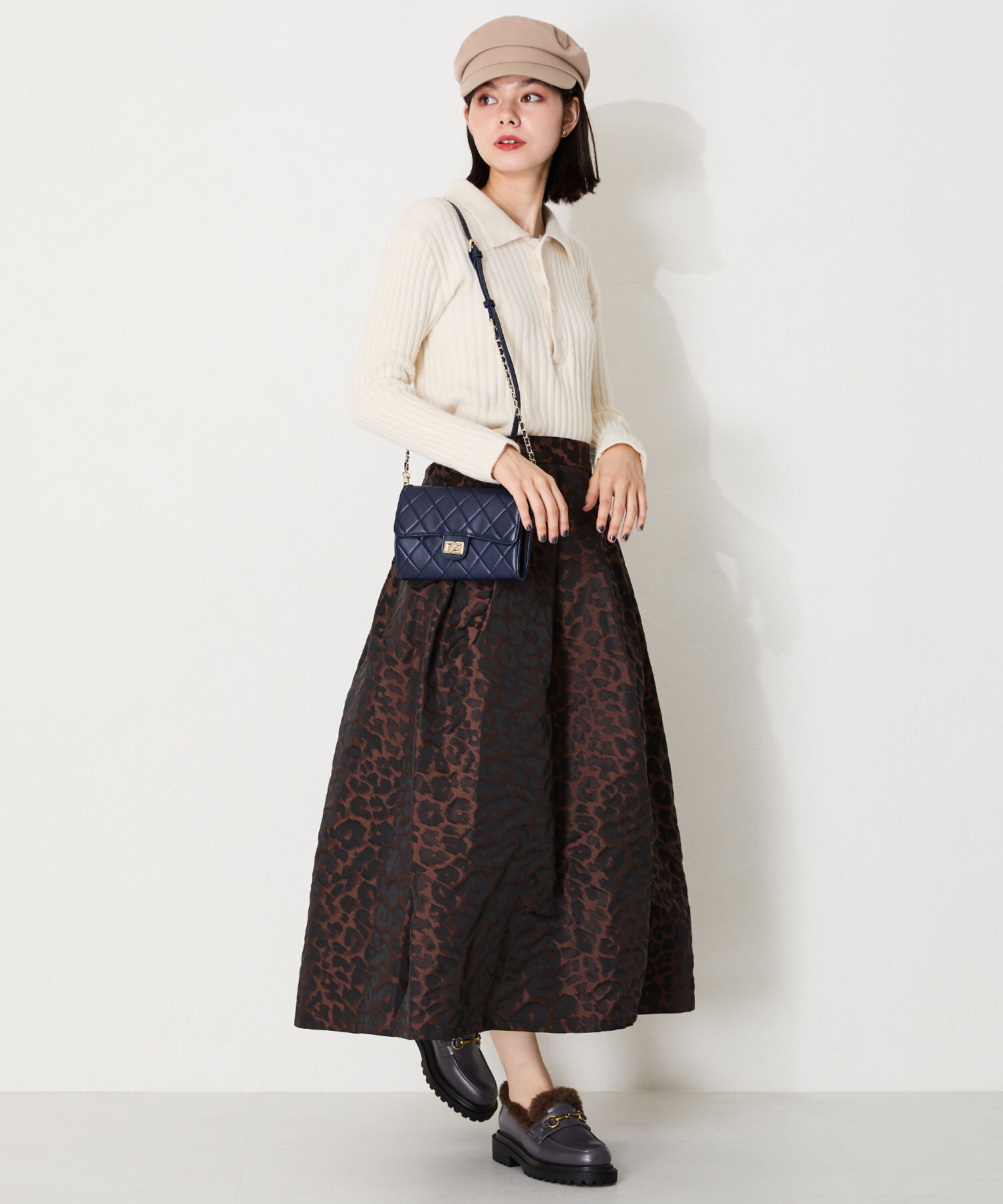 ORiental TRaffic「ビット モチーフ ファー ローファー /41313」|ローファー|