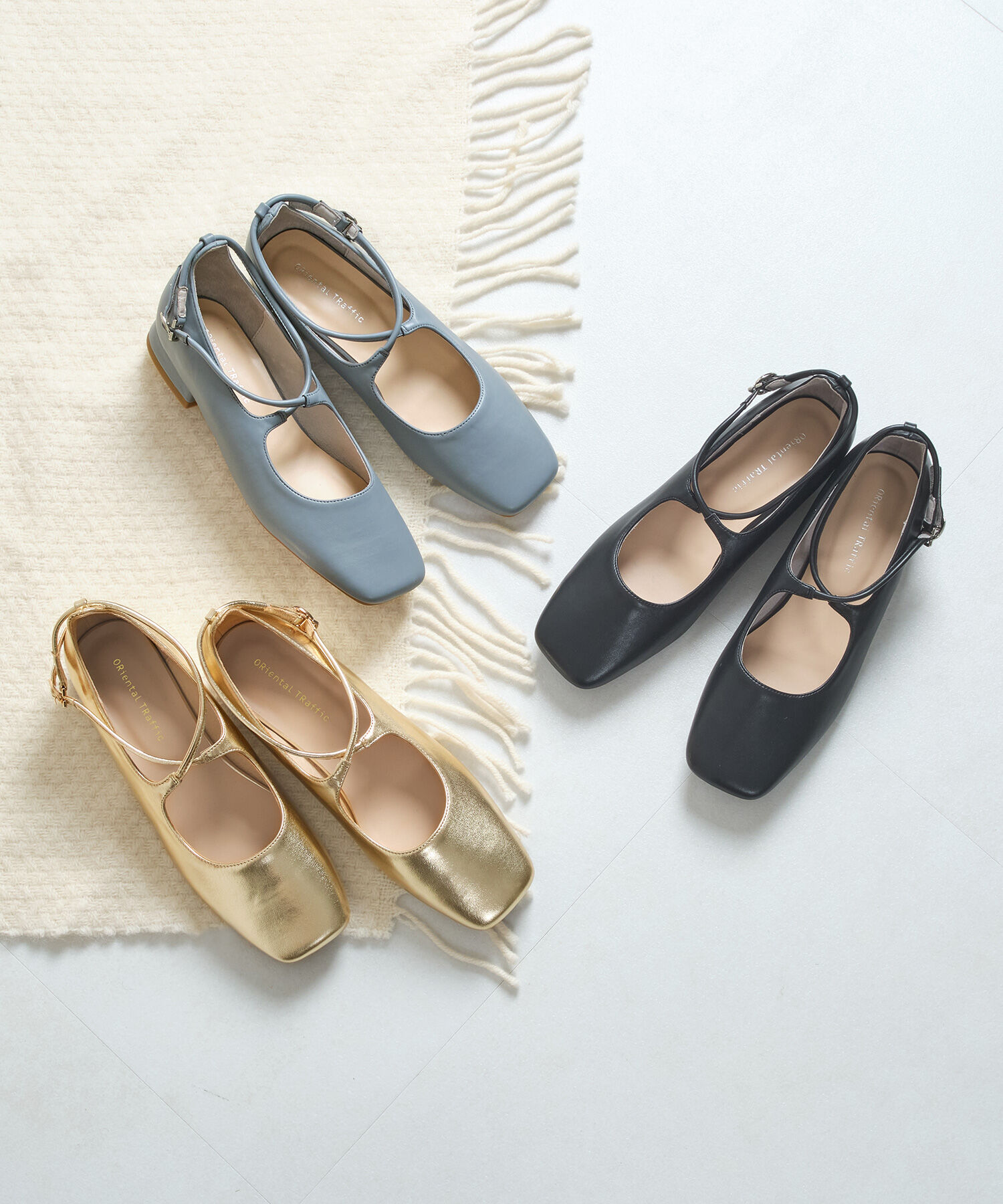 ORiental TRaffic「クロスストラップパンプス/41318」|パンプス|