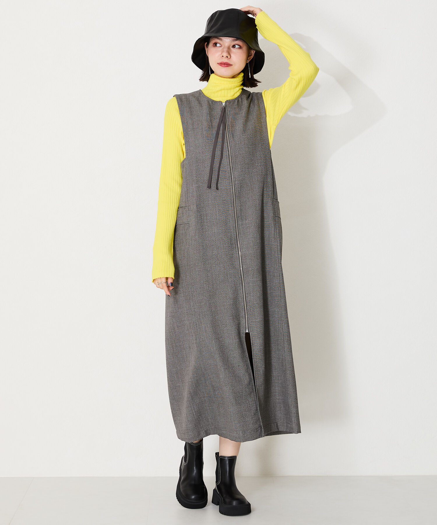 ORiental TRaffic「カラー ステッチ サイドゴア ブーツ /41408」|ショートブーツ|