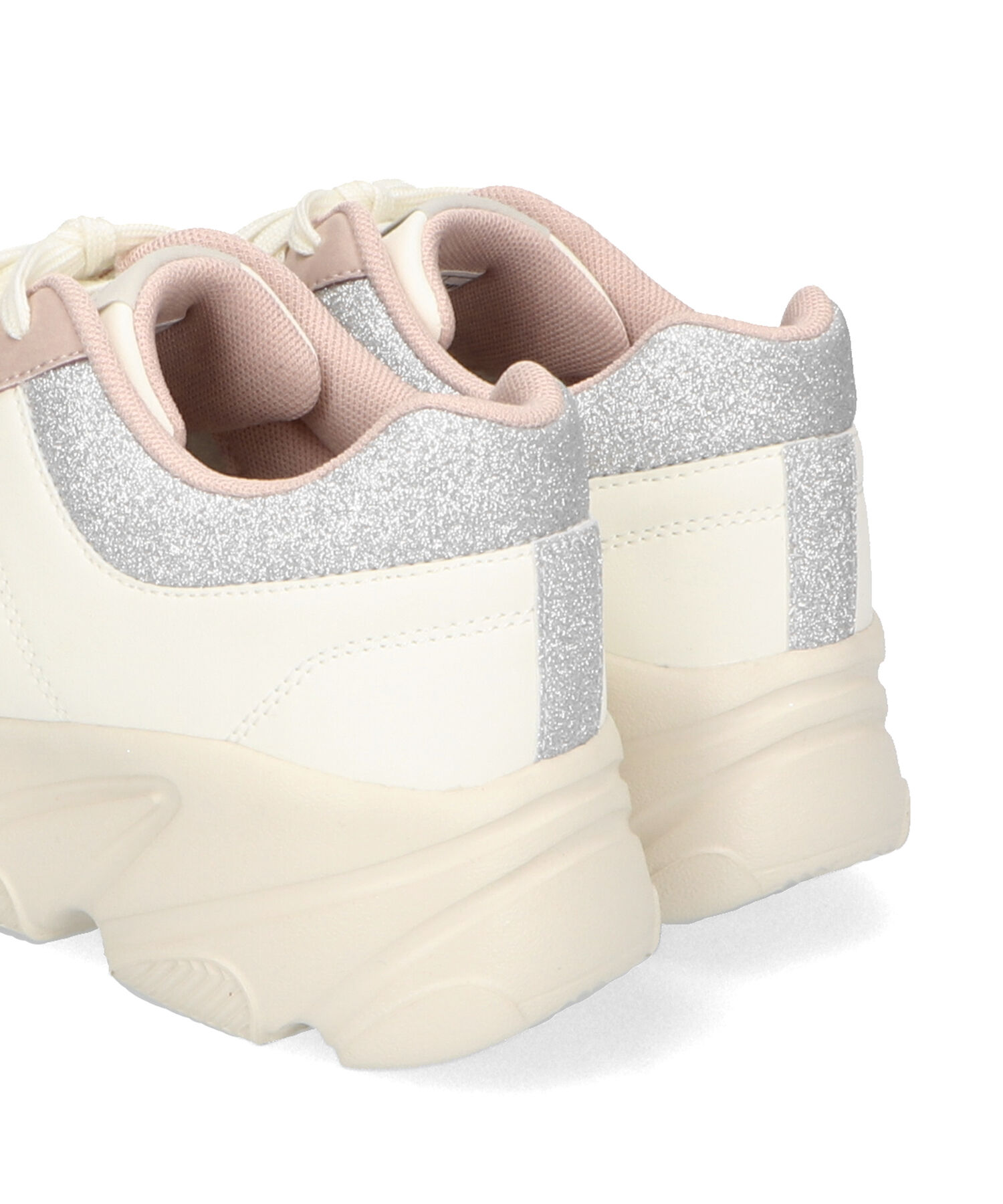 ORiental TRaffic「グリッター&times;スムース厚底スニーカー/OT3741」|スニーカー|