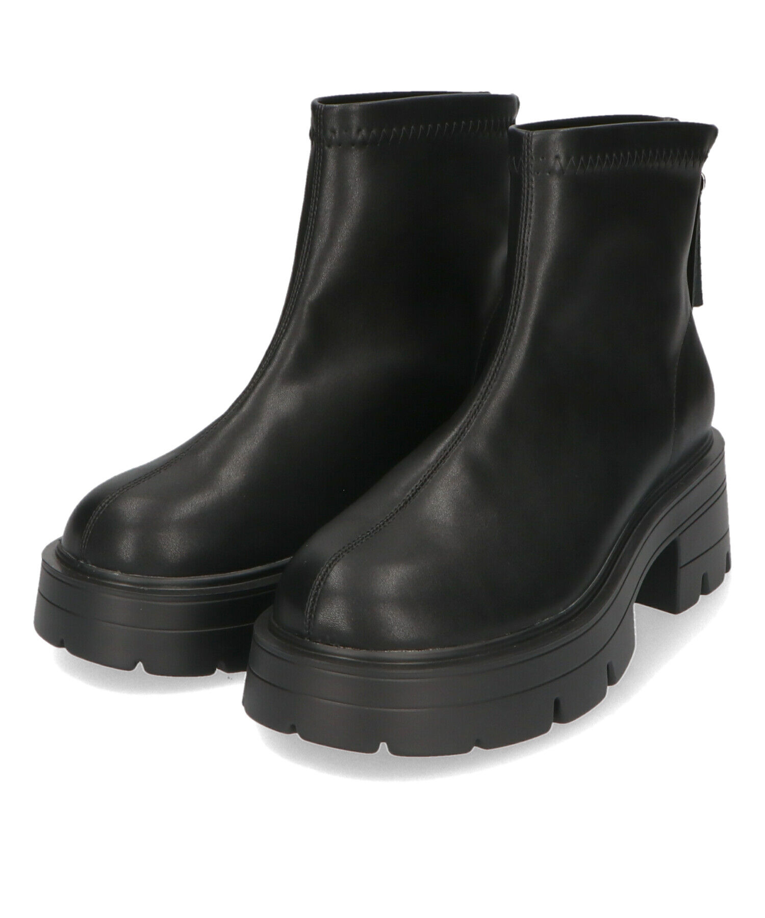 ORiental TRaffic「ソフト レザー 厚底 ショート ブーツ /41416」|ショートブーツ|