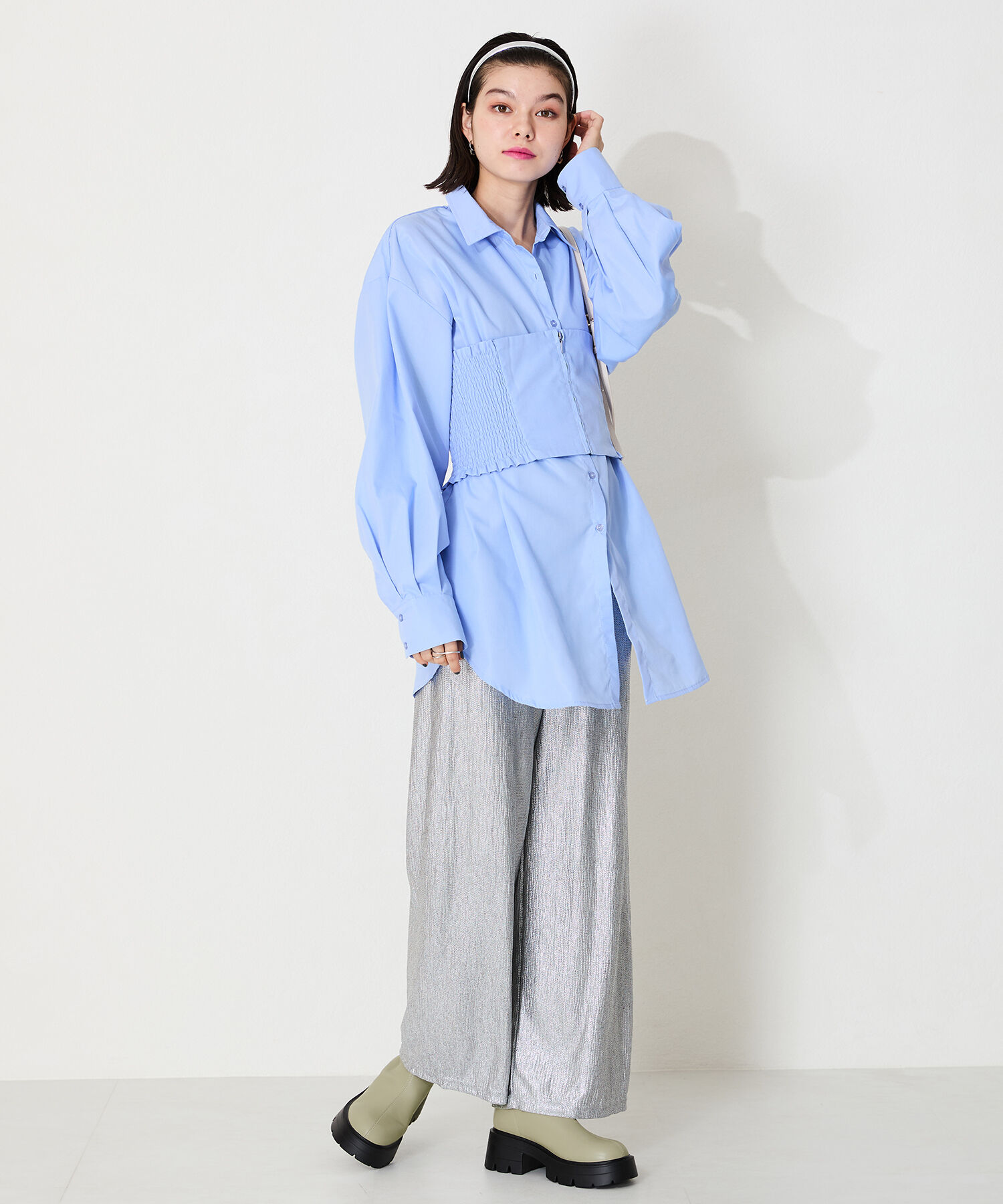 ORiental TRaffic「ソフト レザー 厚底 ショート ブーツ /41416」|ショートブーツ|