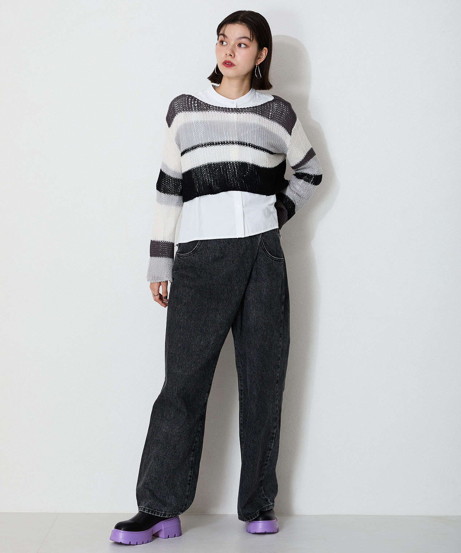 ORiental TRaffic「カラー ソール ショート ブーツ /45401」|ショートブーツ|