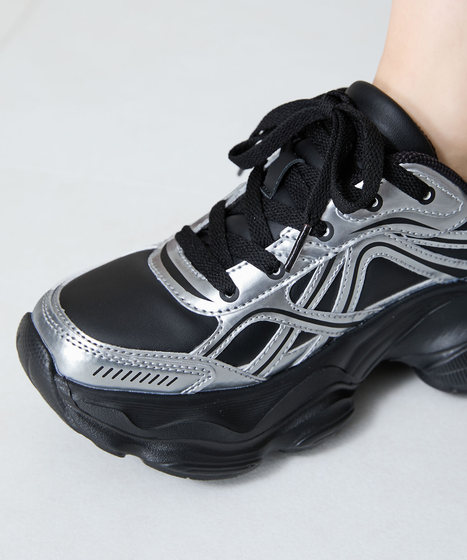 ORiental TRaffic「【アウトレット価格】ボリュームソールハイテクスニーカー/OT3747」|スニーカー|