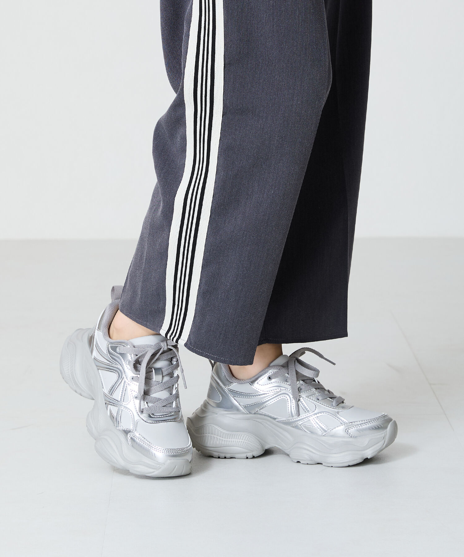 ORiental TRaffic「【アウトレット価格】ボリュームソールハイテクスニーカー/OT3747」|スニーカー|