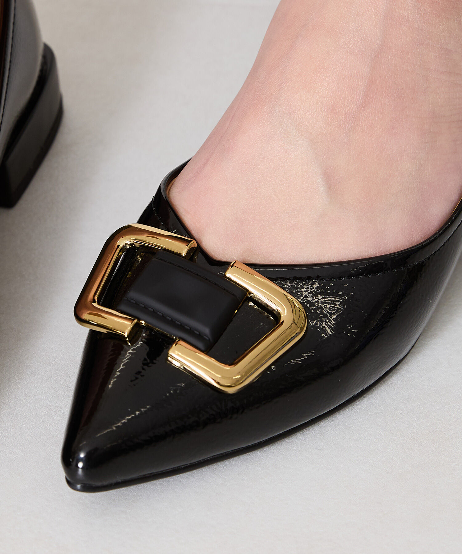 ORiental TRaffic「ポインテッドトゥモチーフパンプス/51104 パンプス フラット 人気 トレンド」|パンプス|