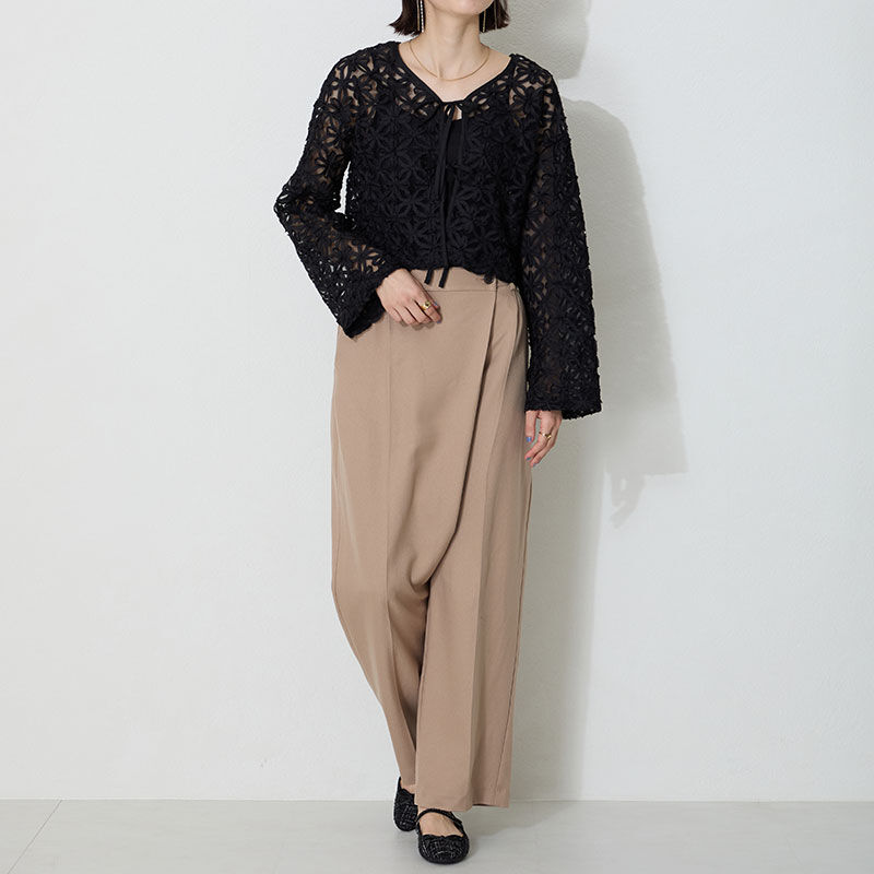 ORiental TRaffic「ツイードバレエストラップパンプス/51106」|パンプス|