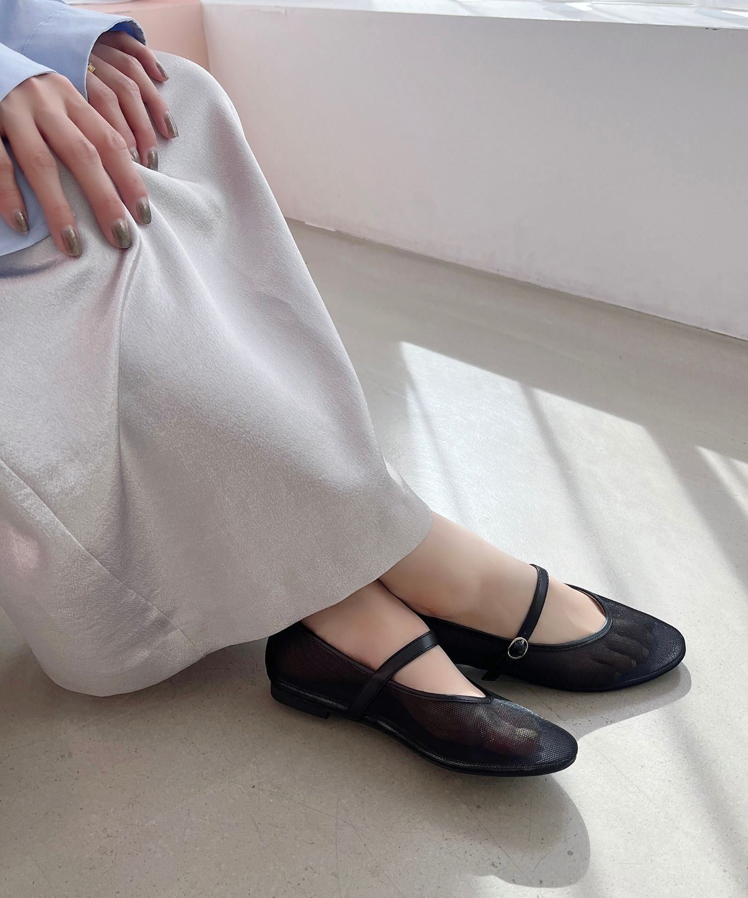 ORiental TRaffic「シアーメリージェーンパンプス/51102 パンプス 人気 トレンド 売れてる」|パンプス|