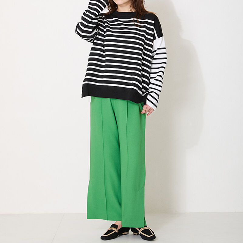 WA Oriental TRaffic「ビットモチーフニットローファー/52102 ローファー 軽い ニット 人気 トレンド 売れてる」|パンプス|