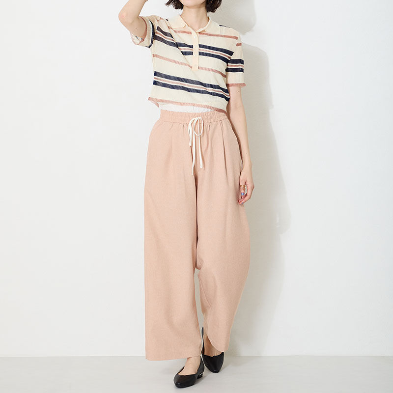 ORiental TRaffic「アシンメトリーデザイン フラット パンプス /55102 通勤靴 すっきりシルエット」|パンプス|