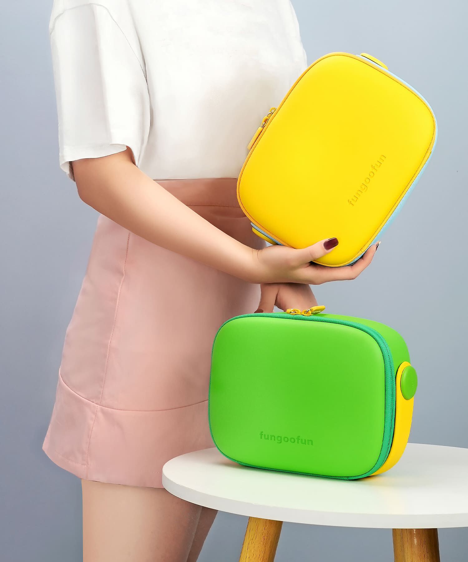 fungoofun「【WEB限定】EVAワイドマルチポーチ/G-0018 ポーチ 人気 売れてる 柔らかい」|ハンドバッグ|