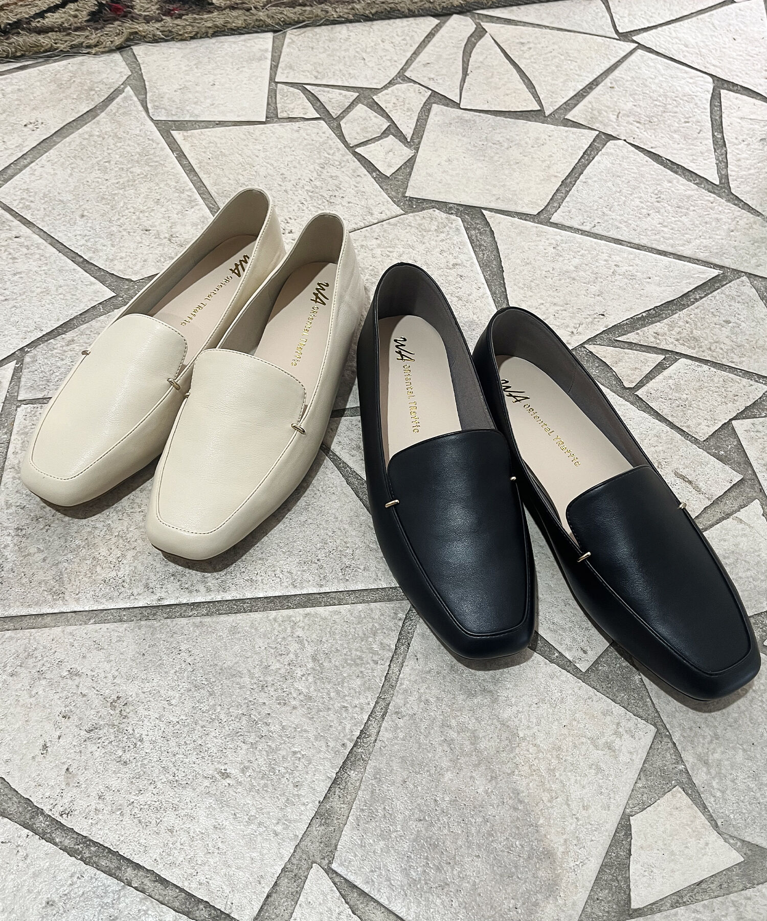 WA Oriental TRaffic「【WEB限定/累計1万足突破】メタル アクセント オペラ シューズ /R-4011 パンプス フラット」|パンプス|