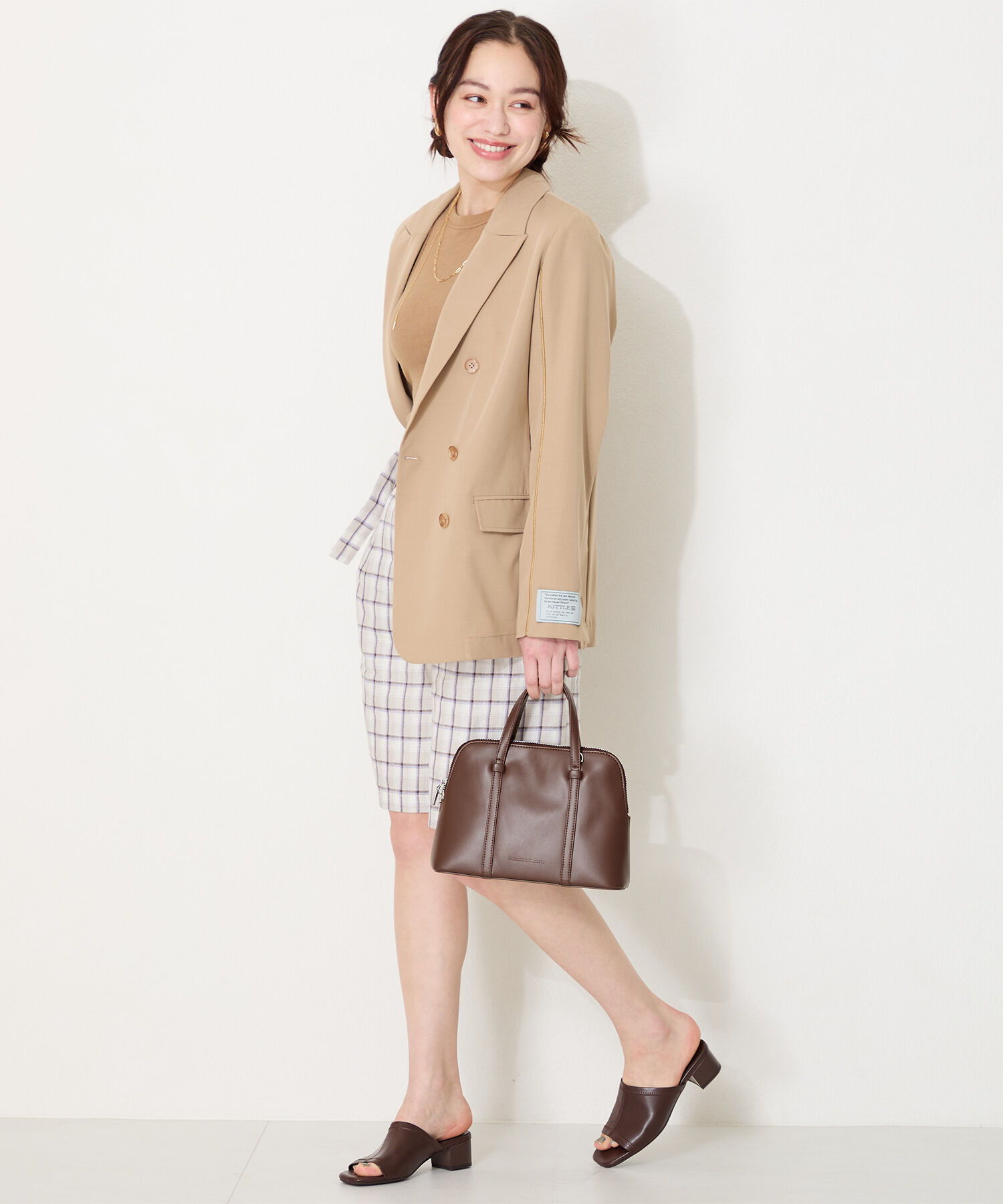 ORiental TRaffic「【WEB限定】ストレッチ ミュールサンダル /55205 万能 シンプル 柔らかい」|サンダル|