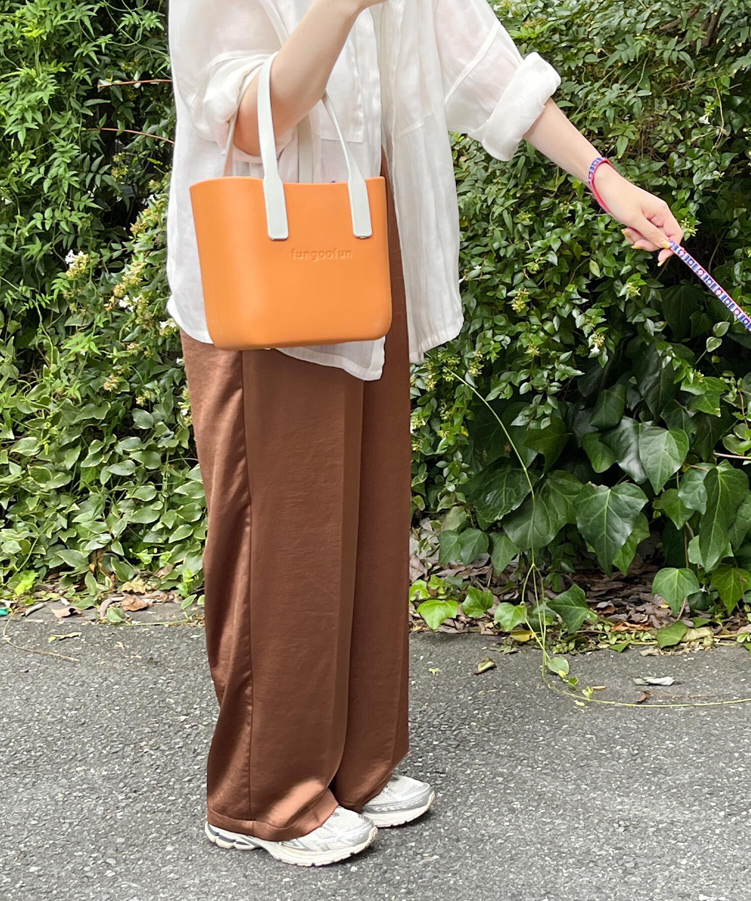 fungoofun「【WEB限定】EVAスクエアトートバッグ/G-0022 ハンドバッグ 軽い 軽量」|ハンドバッグ|