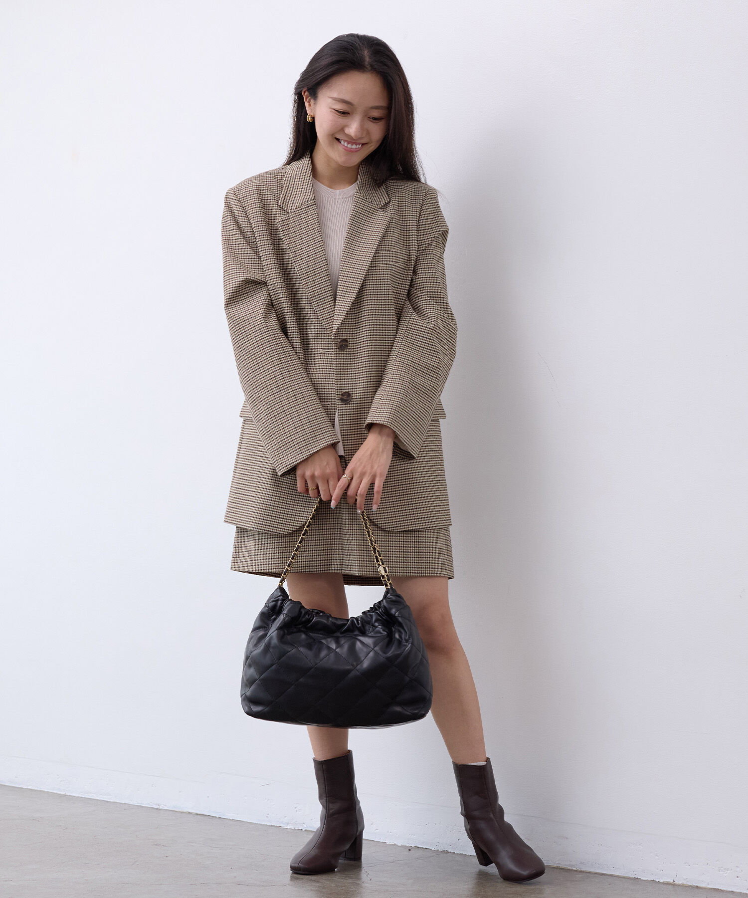 TOPKAPI TREASURE「【TREASURE TOPKAPI】 キルティング チェーン ショルダー バッグ」|ショルダー・メッセンジャー|