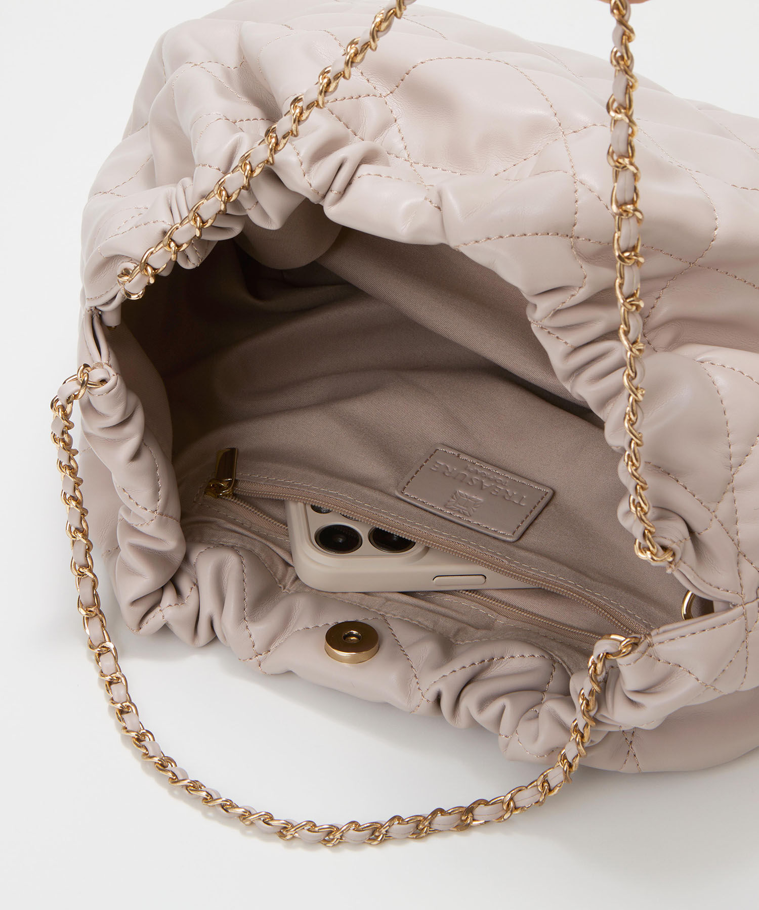 TOPKAPI TREASURE「【TREASURE TOPKAPI】 キルティング チェーン ショルダー バッグ」|ショルダー・メッセンジャー|