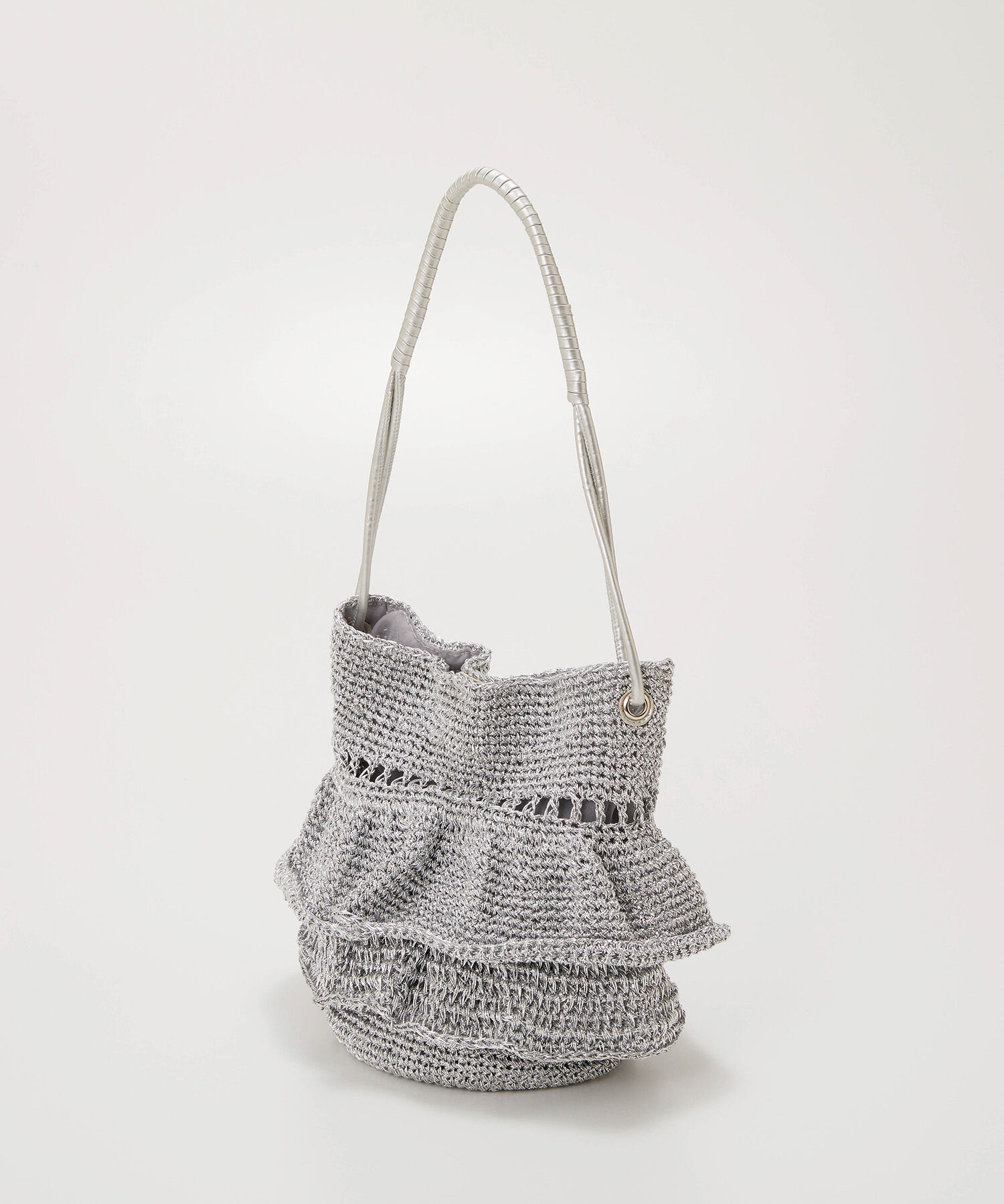 TOPKAPI BREATH「【TREASURE TOPKAPI】メタルコード フリル ショルダーバッグ」|ショルダー・メッセンジャー|