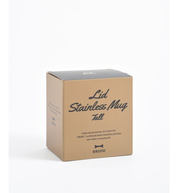 BRUNO「蓋つきステンレスマグ tall」|グラス・マグカップ|
