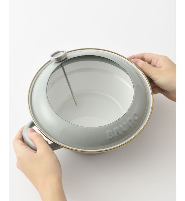 BRUNO「ホーロー天ぷら鍋 20cm」|食器・キッチングッズ|