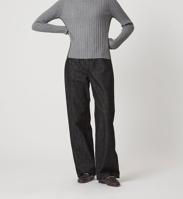 ODETTE E ODILE「メタルロッドローファーフラット10&uarr;」|ローファー|