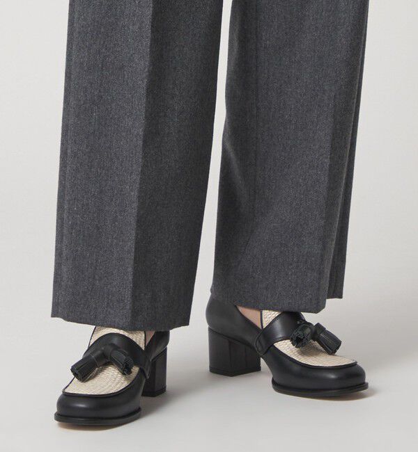 ODETTE E ODILE「タッセルローファー パンプス50&uarr;」|パンプス|