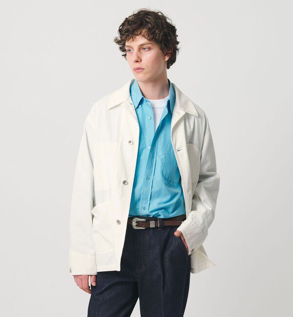 UNITED ARROWS「ボイルギャバジン カバーオール 「 SLOW &　」」|その他|WHITE