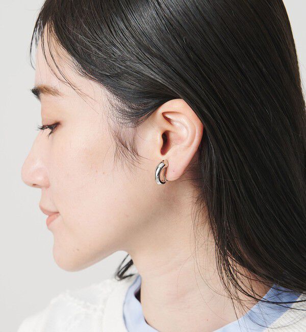UNITED ARROWS「NRW C イヤリング」|イヤリング|SILVER