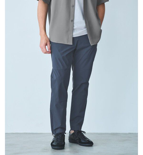 UNITED ARROWS green label relaxing「【WEB限定】JUST fit Kn/T テック ジョガーパンツ」|その他|NAVY