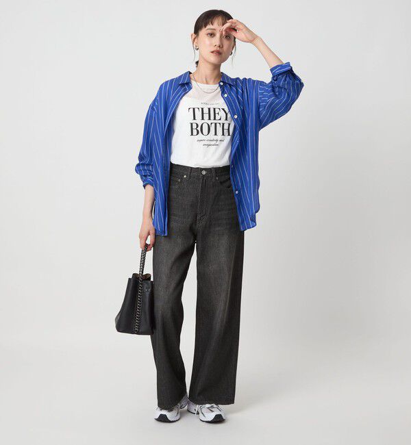 UNITED ARROWS green label relaxing「［size SHORT/TALLあり］ワイド デニム パンツ」|デニム|