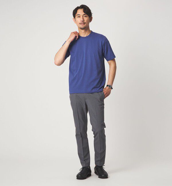 UNITED ARROWS green label relaxing「【WEB限定】JUST fit ジャケイン T 半袖 Tシャツ カットソー -吸水速乾・抗菌-」|Tシャツ・カットソー|