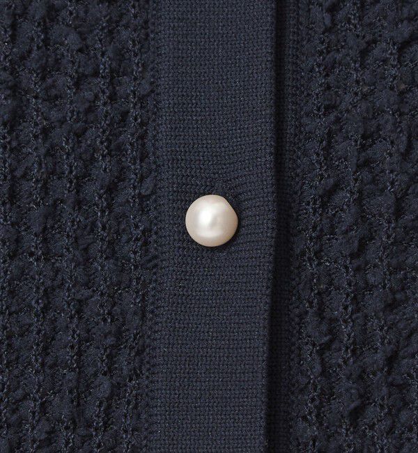 UNITED ARROWS green label relaxing「パイピング ペプラム ニット ジレ」|ベスト・ジレ|