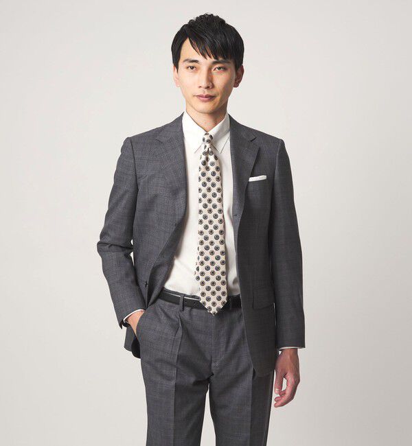 UNITED ARROWS green label relaxing「コットン ソリッド タブカラー ドレスシャツ -イージーアイロン-」|シャツ・ブラウス|