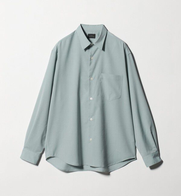UNITED ARROWS green label relaxing「ウォッシャブル トロ ジャストルーズ シャツ -ストレッチ-」|シャツ・ブラウス|