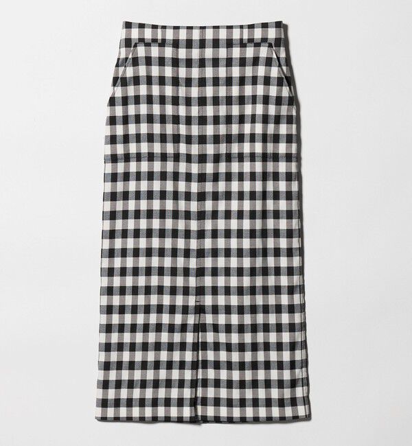 UNITED ARROWS green label relaxing「［size SHORTあり］Daily Chic カラミ タイト スカート マシンウォッシャブル」|タイト|