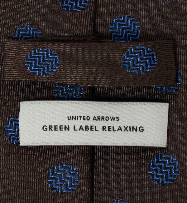 UNITED ARROWS green label relaxing「GLR シルク2 8.0cm ドット ネクタイ」|ネクタイ・蝶ネクタイ|