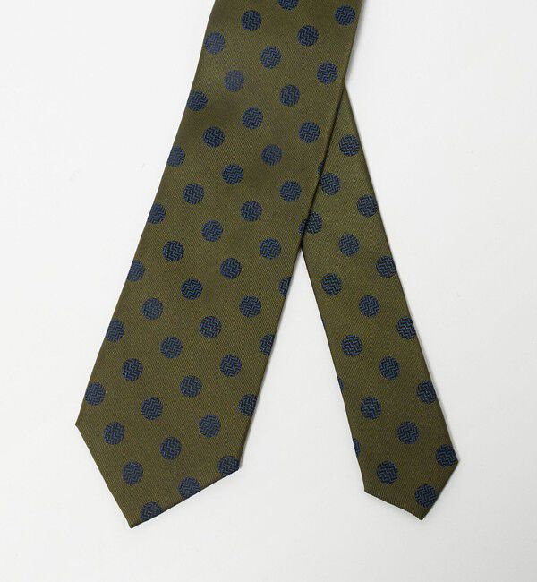 UNITED ARROWS green label relaxing「GLR シルク2 8.0cm ドット ネクタイ」|ネクタイ・蝶ネクタイ|