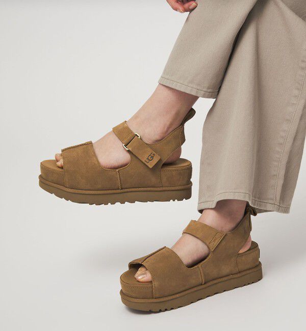 UNITED ARROWS green label relaxing「＜UGG＞ゴールデンスター ハイ サンダル」|サンダル|MD.BROWN