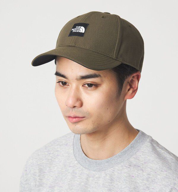 UNITED ARROWS green label relaxing「＜THE NORTH FACE＞スクエアロゴ キャップ」|キャップ・キャスケット|OLIVE