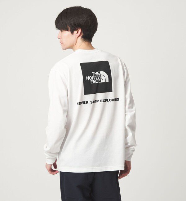 UNITED ARROWS green label relaxing「＜THE NORTH FACE＞バック スクエアロゴ ロングスリーブ 長袖 Tシャツ」|Tシャツ・カットソー|