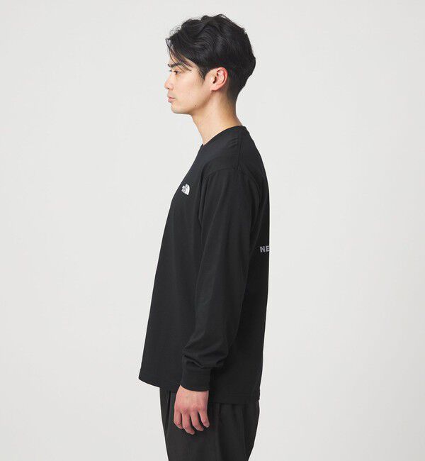 UNITED ARROWS green label relaxing「＜THE NORTH FACE＞バック スクエアロゴ ロングスリーブ 長袖 Tシャツ」|Tシャツ・カットソー|
